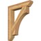 Ekena Millwork Westlake Slat Rough Sawn Bracket, Western Red Cedar, 6"W x 36"D x 44"H BKT06X36X44WTL06RWR - alternate 1